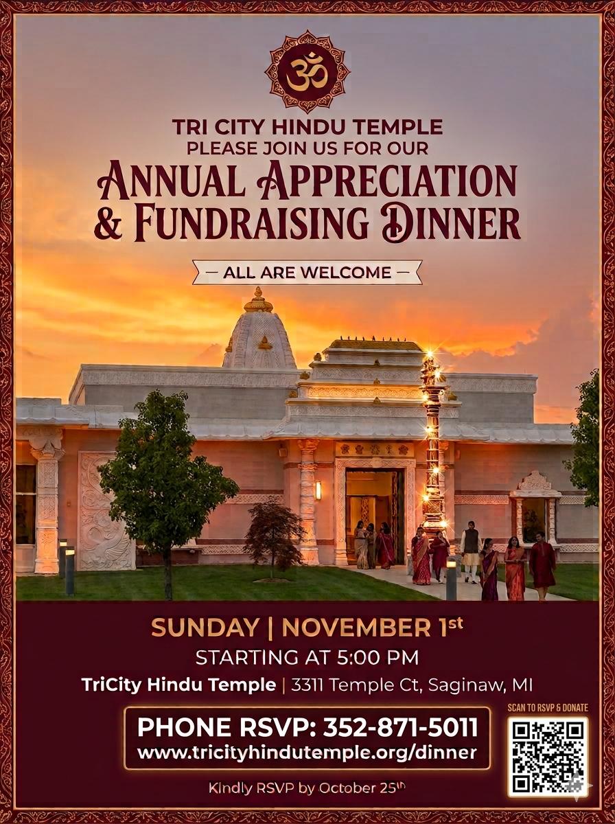 Annual Apprecitaion & Fundraising Dinner